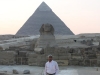 At the Pyramids, Cairo November 16, 2009