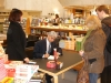 Signing books in Akateeminen bookstore, Helsinki on May 10, 2010