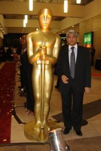 A preview of things to come...at the premiere of Slumdog Millionaire in Johannesburg, February 17, 2009